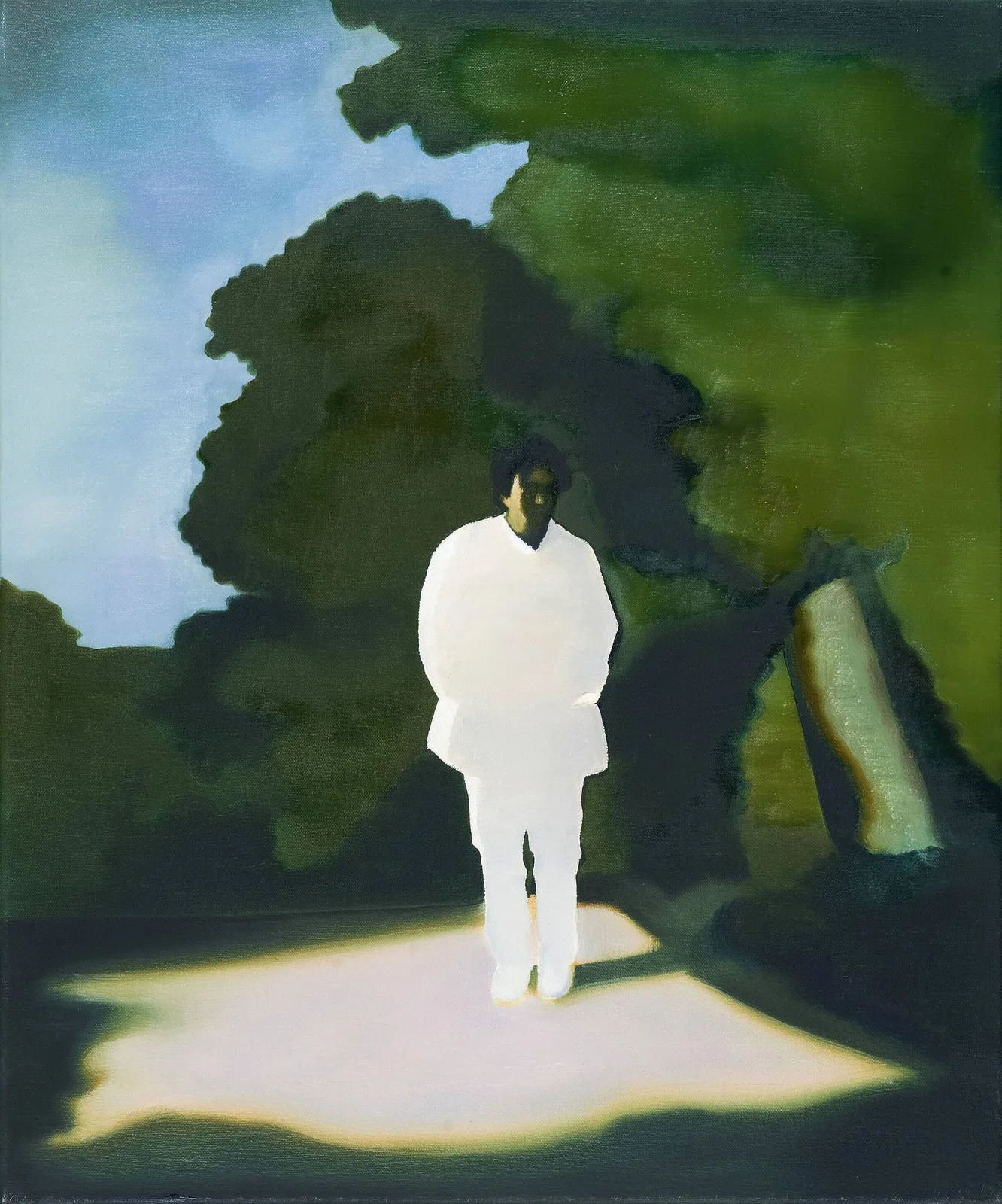 Shibu Natesan — Man passing the forest