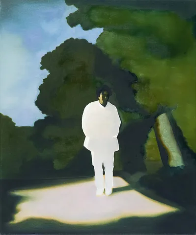 Shibu Natesan — Man passing the forest
