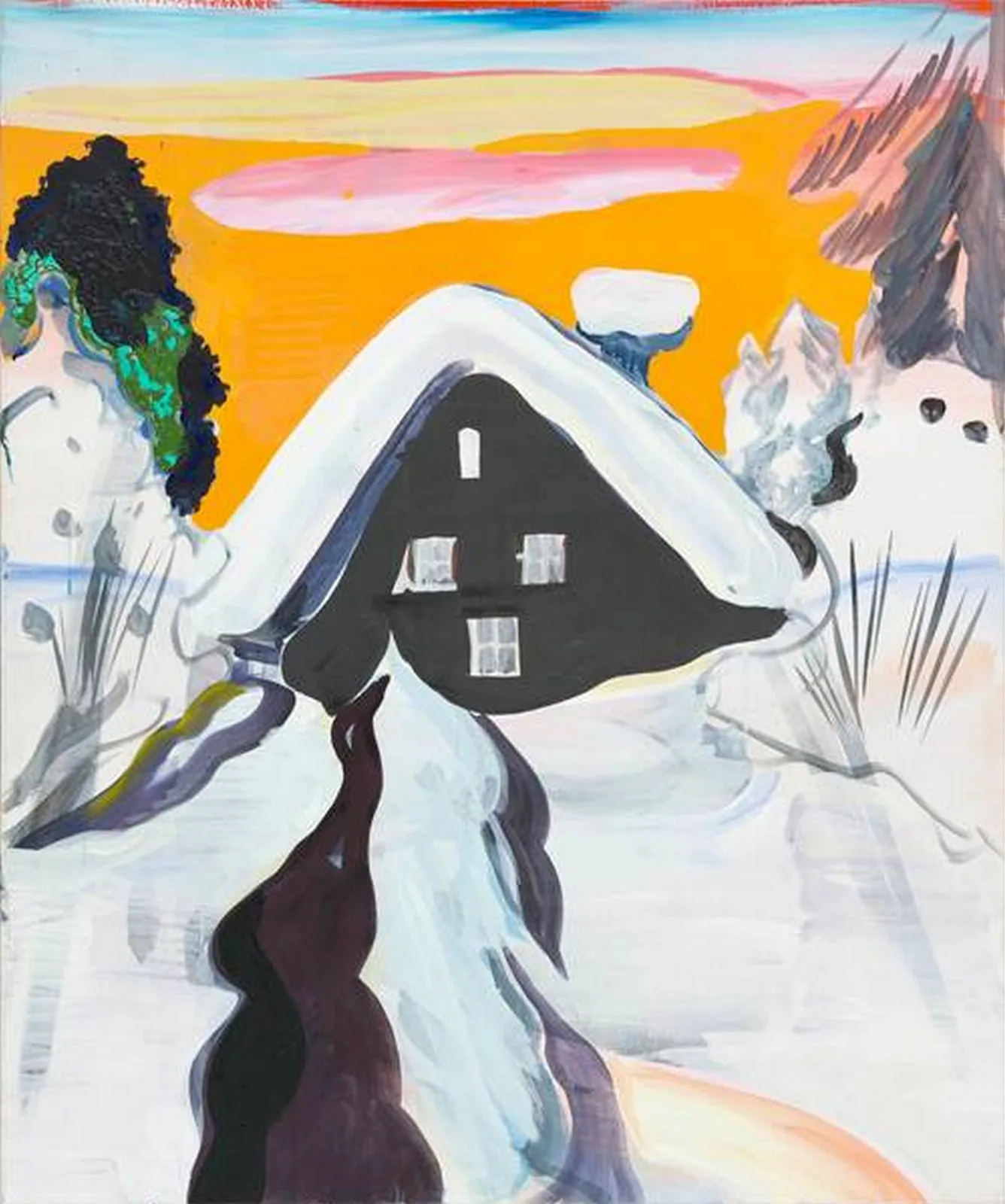 Rinke Nijburg — Background Painting of the Magii's Cottage