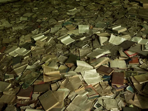 Raul Ortega Ayala — Field note 09-05-16-2 (Bookshop Pripyat, Chernobyl)