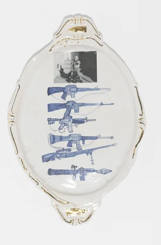 Koos Buster — Bush met Iraq guns