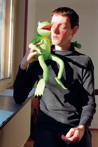 Wouter van Riessen — Zelfportret met Kermit de Kikker
