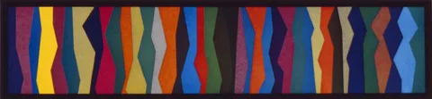 Sol Lewitt — Zig Zag Bands