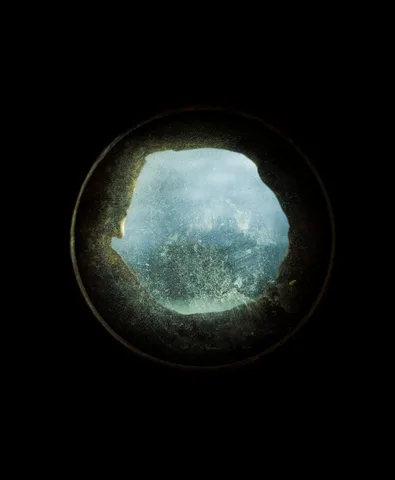 Valentyn Odnoviun — Surveillance Prison Cell Door Spyhole. MBP (UB) Prison, Warsaw, Poland