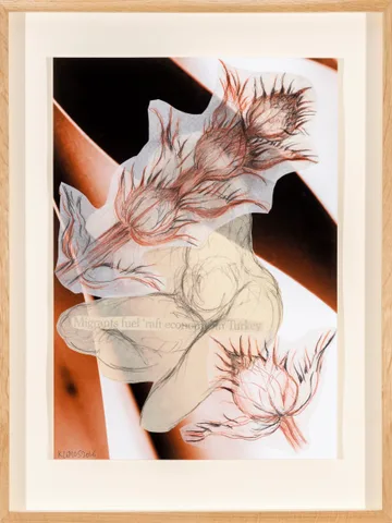 Kalliopi Lemos — Collage Drawing 6