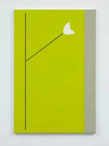 Jan Roeland — Compositie met bloem en tak