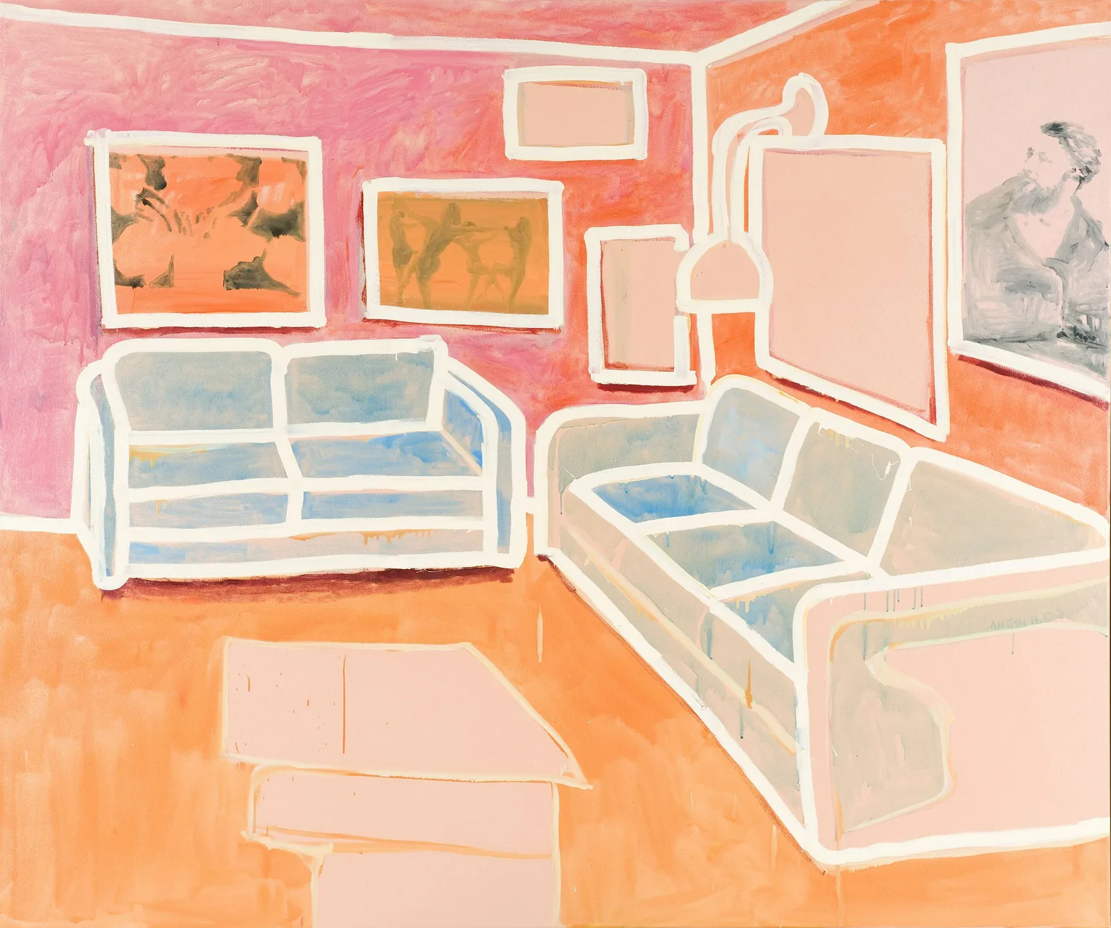 Anton Henning — Interieur No. 188
