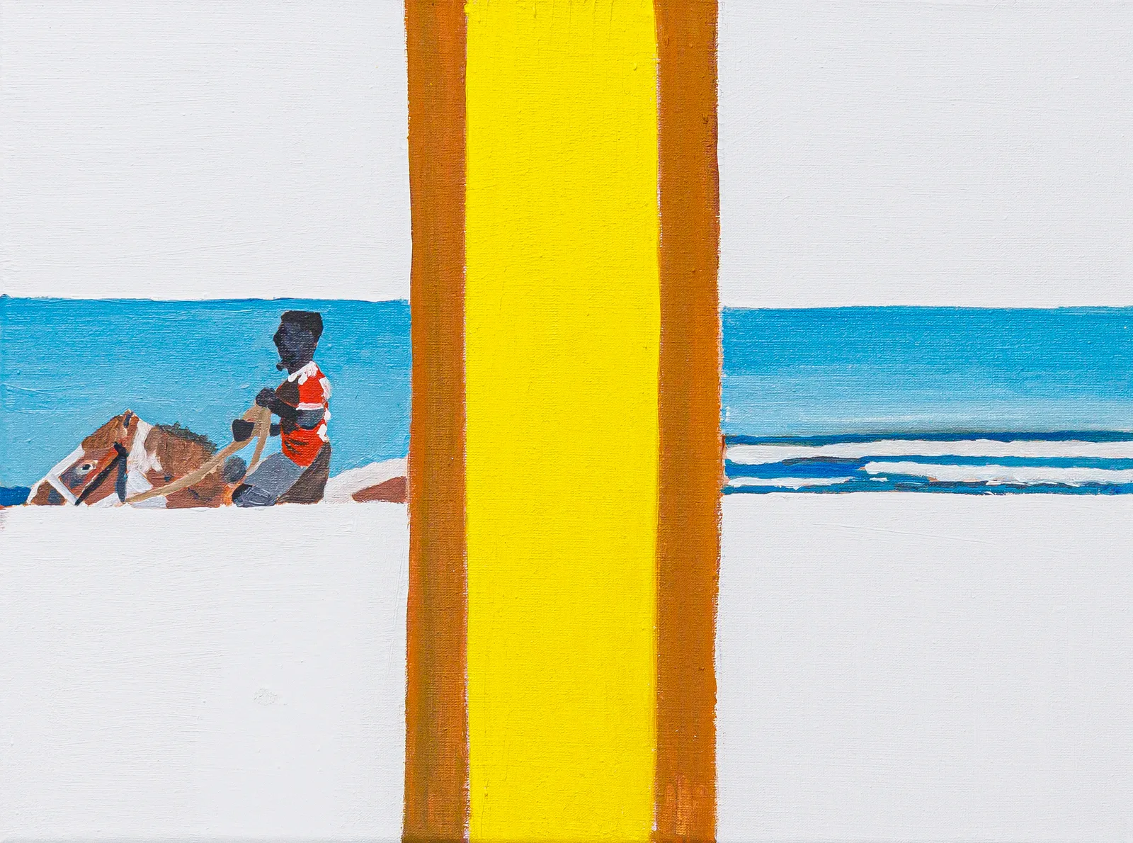 Kenneth Aidoo — Horse Rider on La Palm Beach