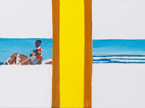 Kenneth Aidoo — Horse Rider on La Palm Beach