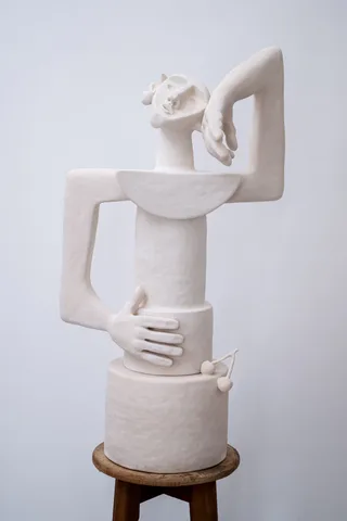 Dirk van Saene — An angel, kissing spring