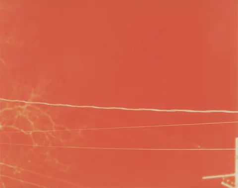 Uta Barth — White Blind (Bright Red)