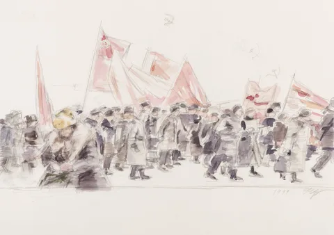 Olga Chernysheva — Demonstration I, (as a mass)