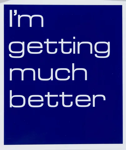 Tim Ayres — I'm getting much better
