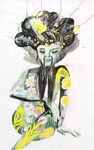 Charlotte Schleiffert — Smoking Geisha
