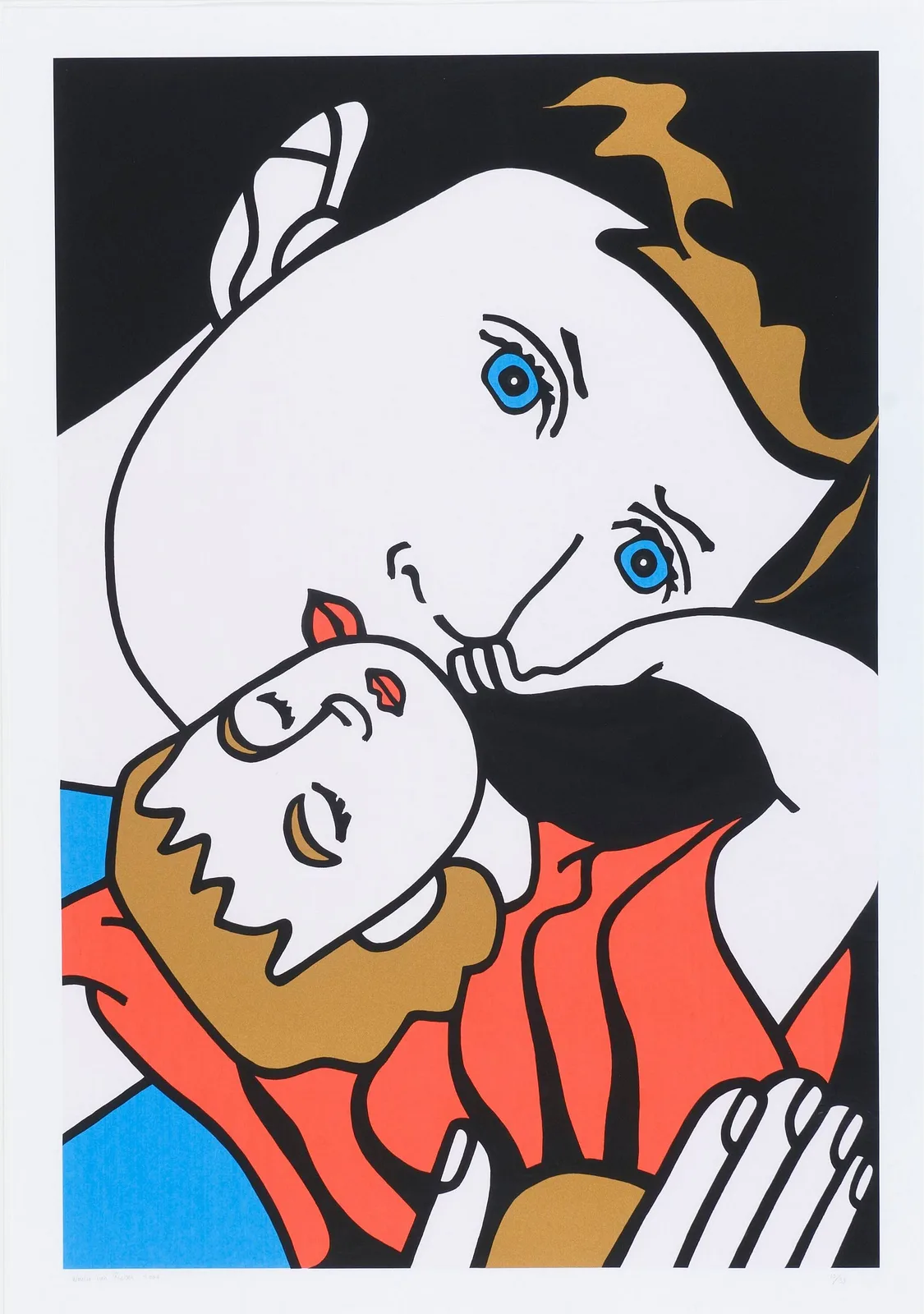 Wouter van Riessen — zelfportret met pop
