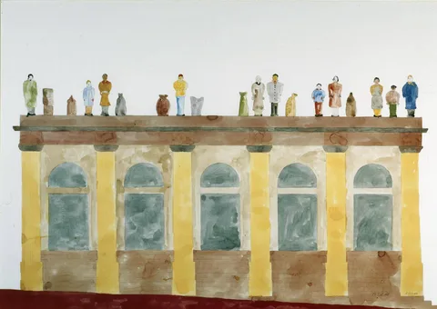 Thomas Schütte — 10 Drucke Documenta IX