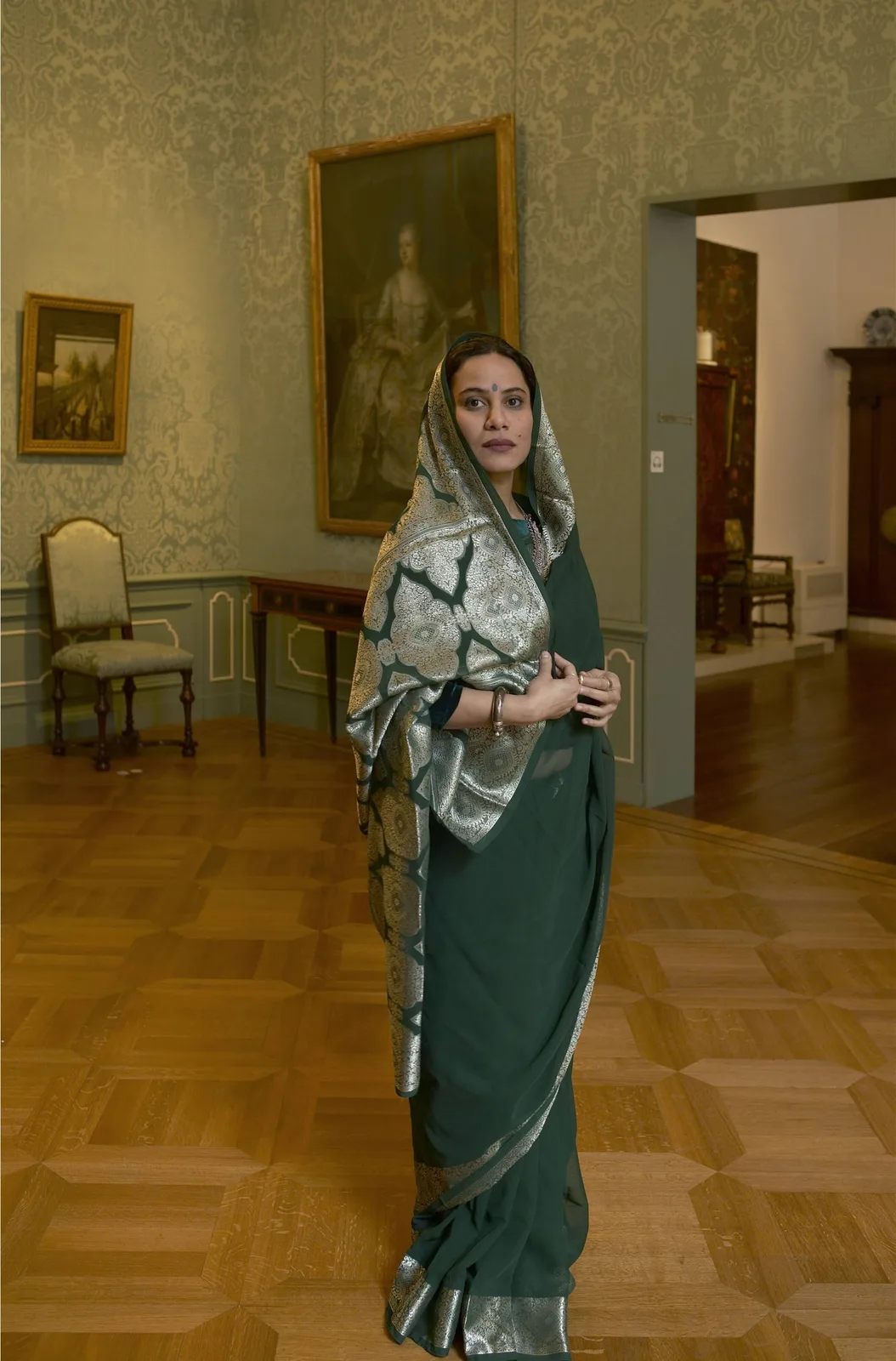 Monali Meher — Waiting in a Green Room of Catharijn Gasthuis