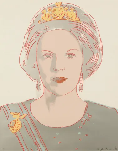 Andy Warhol — Queen Beatrix of the Netherlands