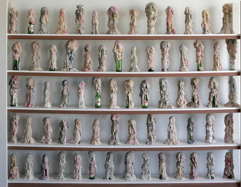 Andy Holden — Beer Bottle Sculptures
