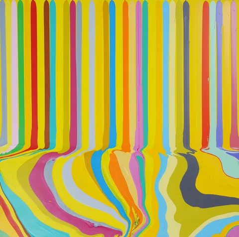 Ian Davenport — Puddle Painting: Azo