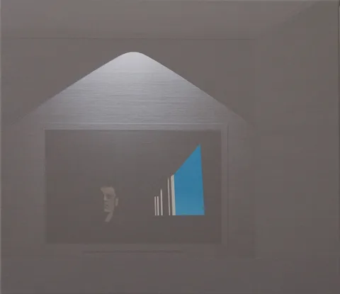 Jurriaan Molenaar — Beeldscherm met zelfportret