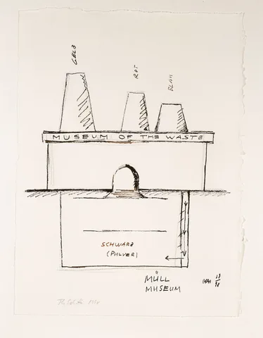 Thomas Schütte — Müll Museum of the Waste I