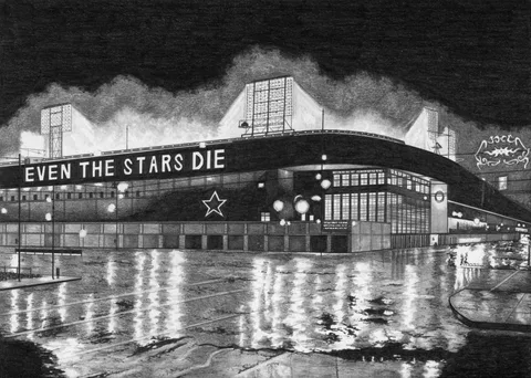 Rik Smits — The Goliath Stadium by night