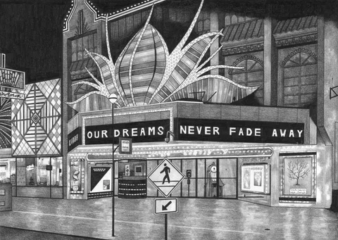 Rik Smits — The Crystal Theater by night